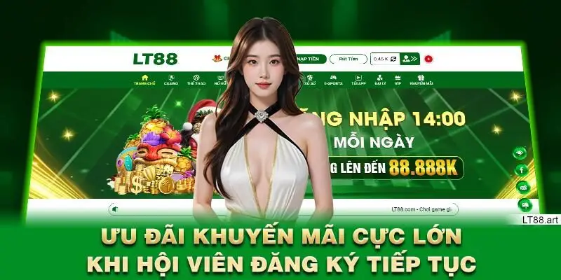 Ưu đãi khuyến mãi cực lớn khi hội viên đăng ký
