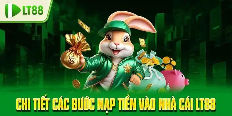 Chi tiết các bước nạp tiền vào nhà cái LT88